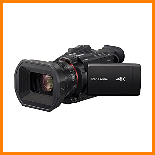 【 Mejor precio en oferta de 】✔️ Panasonic HC-X1500E - Videocámara 4K (lente Leica, Live Streaming, gran angular 25 mm, zoom óptico de 24x, Wifi), negro
