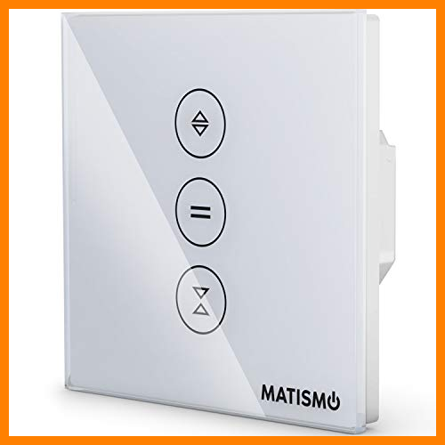 【 Mejor precio en oferta de 】✔️ MATISMO Interruptor para persiana Wifi