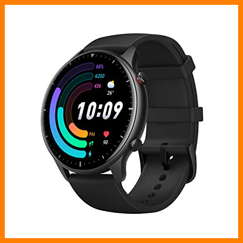 【 Mejor precio en oferta de 】✔️ Amazfit GTR 2e Smartwatch Reloj Inteligente 90 Modo Deportivo 5 ATM Duración de Batería 26 Días Medición de la Saturación de Oxígeno en Sangre Alexa