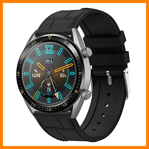 【 Mejor precio en oferta de 】✔️ AOTVIRIS Compatible con Correa Huawei Watch 3/3 Pro/Huawei Watch GT 2 46mm/GT 2 Pro/GT 2e/Huawei GT Sport 22mm Silicona Banda Pulsera para Galaxy Watch 46mm/Gear S3 Frontier/Classic
