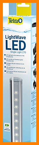 【 Mejor precio en oferta de 】✔️ Tetra LightWave 270 Single Light, Lámpara LED de acuario, segundo punto de luz al Tetra LightWave Set Completo, energía eficiente y duradera