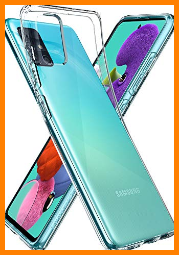 【 Mejor precio en oferta de 】✔️ Spigen Funda Liquid Crystal Compatible con Samsung Galaxy A51 4G - Transparente