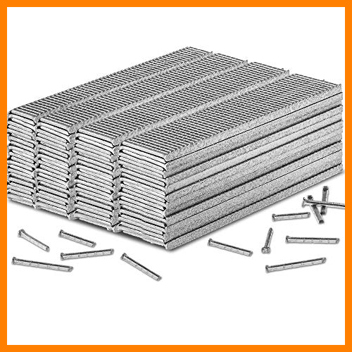 【 Mejor precio en oferta de 】✔️ TROTEC Juego de clavos para grapadora tipo 47, 15, 20, 25 y 32 mm de longitud (3000 unidades)