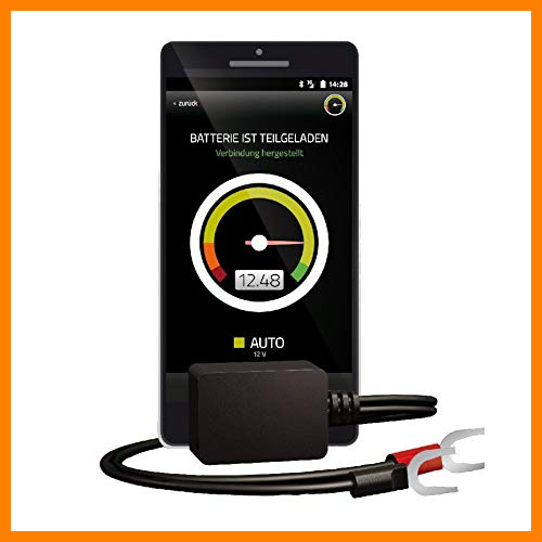 【 Mejor precio en oferta de 】✔️ Battery-Guard - Monitor Bluetooth de Voltaje para baterías de Arranque