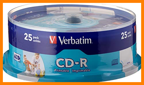 【 Mejor precio en oferta de 】✔️ Verbatim 43439 - CDs vírgenes (25 unidades)