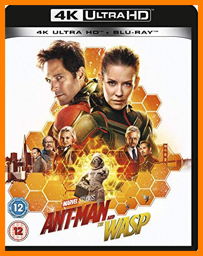 【 Mejor precio en oferta de 】✔️ Ant Man and the Wasp [4k Ultra-HD + Blu-Ray]