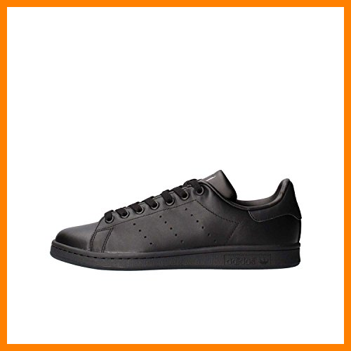 【 Mejor precio en oferta de 】✔️ adidas Originals Stan Smith, Zapatillas de Deporte Unisex Adulto, Negro (Black/Black/Black), 44 EU