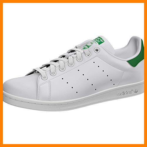 【 Mejor precio en oferta de 】✔️ adidas Stan Smith, Zapatillas Hombre, FTWR White Core White Green, 44 EU