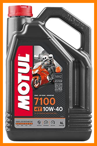 【 Mejor precio en oferta de 】✔️ MOTUL Aceite Moto 7100 4T 10W40 4L
