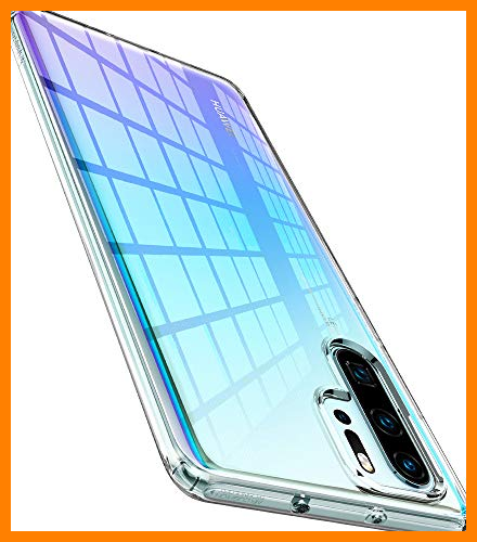 【 Mejor precio en oferta de 】✔️ Spigen, Funda Compatible con Huawei P30 Pro 2019 [Liquid Crystal] Protección Delgada de Gel Silicona y claridad Premium de TPU [Compatible con Carga Inalámbrica] para Huawei P30 Pro (2019)