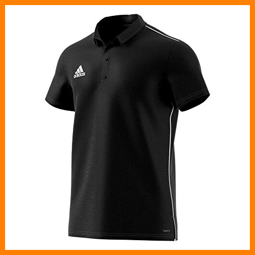 【 Mejor precio en oferta de 】✔️ adidas CORE18 Camiseta Polo, Hombre, Black/White, 2XL
