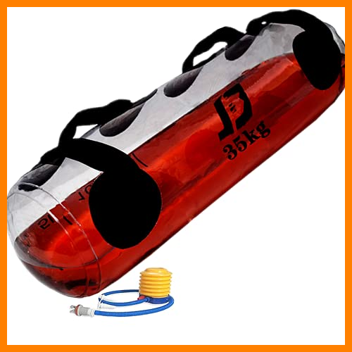 【 Mejor precio en oferta de 】✔️ YZBBSH Aqua Bag Fitness Aquabag Ajustable Bolsa Energía Bolsa de Arena Alternativa Bolsa de Agua para Fuerza y ​​Equilibrio del Núcleo Equipo de Fitness Portátil Bolsa Agua 15KG~35KG,35kg