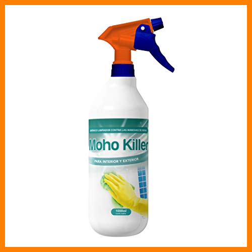 【 Mejor precio en oferta de 】✔️ Spray Limpia Moho 1 Litro para paredes, juntas, azulejos, baldosas, baño, suelo, ducha y resto de superficies con humedad / fórmula anti moho quita mancha de humedades limpiador de juntas (1Litro)