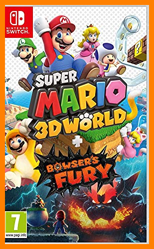 【 Mejor precio en oferta de 】✔️ Super Mario 3D World + Bowser's Fury Nintendo Switch Game