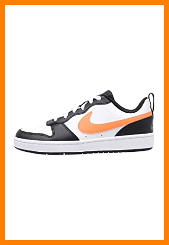 【 Mejor precio en oferta de 】✔️ NIKE Court Borough Low 2 Sneaker White Orange BQ5448-115 38