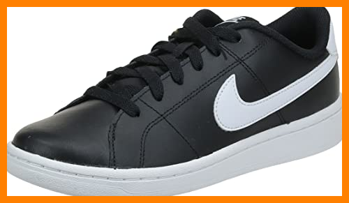 【 Mejor precio en oferta de 】✔️ Nike Court Royale 2 Low, Zapatillas para Caminar Hombre, Black/White, 41 EU
