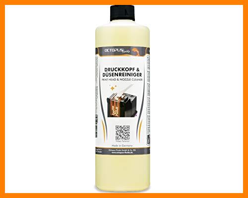 【 Mejor precio en oferta de 】✔️ Octopus Limpiador de boquillas 500 ml, Limpiador de Cabezales de impresión térmica y piezoeléctrica, Compatible con Las impresoras Brother, Epson, HP, Canon, Kodak y Lexmark