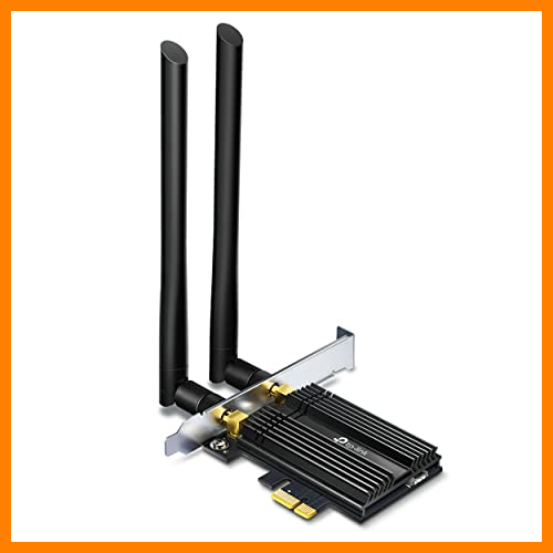 【 Mejor precio en oferta de 】✔️ TP-Link Archer TX50E - Tarjeta de Red PCLe AX3000, Wi-Fi 6 con Bluetooth 5.0 (Dos Antenas multidireccionales, Intel Wi-Fi 6, disipador de Calor, estándar de cifrado WPA3, Ahorro de Espacio)