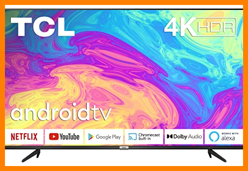 【 Mejor precio en oferta de 】✔️ TCL 43BP615 - Smart TV 43" con 4K HDR, Ultra HD, Android 9.0, Dobly Audio, WiFi, Slim Design & Micro Dimming Pro, Smart HDR, HDR 10, Compatible con Google Assistant y Alexa