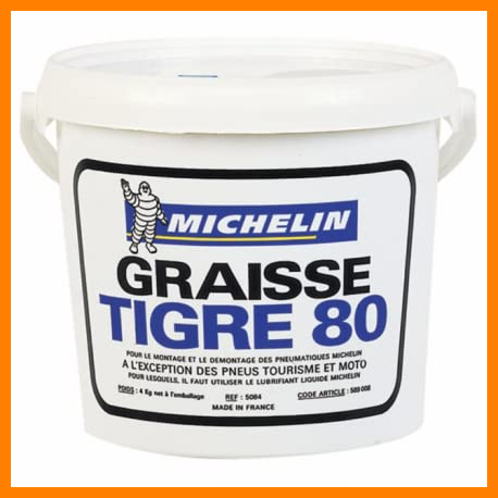【 Mejor precio en oferta de 】✔️ MICHELIN - Graisse De Montage Tigre 4Kg Pour Pneus Pl, Agricoles Et Génie Civil
