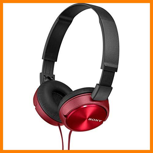 【 Mejor precio en oferta de 】✔️ Sony Auriculares plegables MDR-ZX310 - Rojo metálico