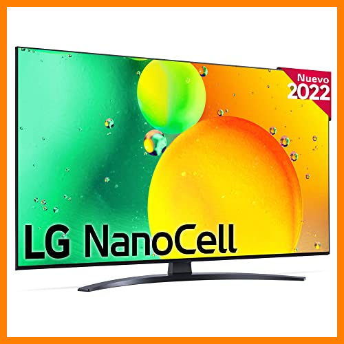 【 Mejor precio en oferta de 】✔️ Televisor LG 50NANO766QA - Smart TV webOS22 50 pulgadas (126 cm) 4K Nanocell, Procesador de Gran Potencia 4K a5 Gen 5, compatible con formatos HDR 10, HLG y HGiG