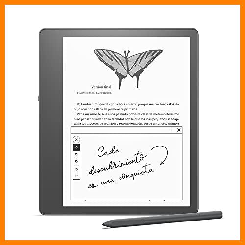【 Mejor precio en oferta de 】✔️ Te presentamos Kindle Scribe, el primer Kindle para leer y escribir, con una pantalla Paperwhite de 10,2" y 300 ppp | Con lápiz básico | 16 GB
