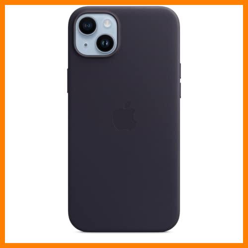 【 Mejor precio en oferta de 】✔️ Apple Funda de Piel con MagSafe para el iPhone 14 Plus - Medianoche 