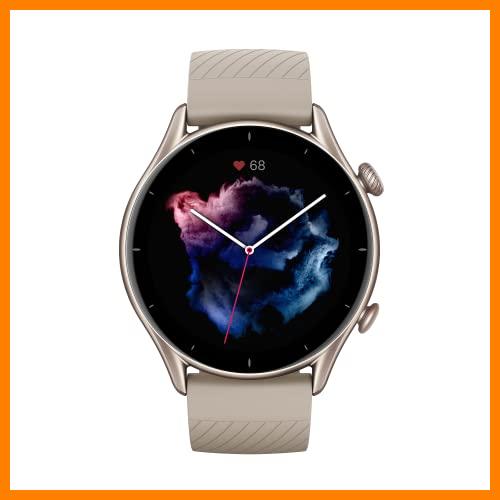 【 Mejor precio en oferta de 】✔️ Amazfit GTR 3 Smartwatch Pantalla AMOLED de 1.39" Reloj Inteligente Fitness GPS 150 +Modos Deportivos 21 días de duración de la batería Monitoreo de Salud Alexa Integrado Zepp OS Sistema 5 ATM Gris