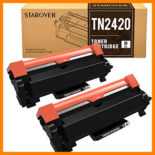 【 Mejor precio en oferta de 】✔️ STAROVER Cartucho de Tóner Compatible para Brother TN-2420 TN2420 para MFC-L2710DW MFC-L2710DN MFC-L2730DW MFC-L2750DW DCP-L2510D DCP-L2530DW DCP-L2550DN HL-L2375DW HL-L2370DN HL-L2350DW HL-L2310D