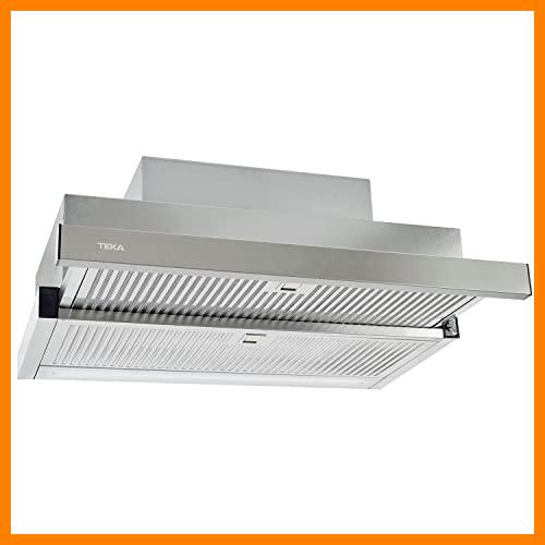 【 Mejor precio en oferta de 】✔️ Teka CNL 6815 PLUS - Campana Extractora 60 cm, Extractor Cocina Extensible, con 5 Velocidades, Color Acero Inoxidable