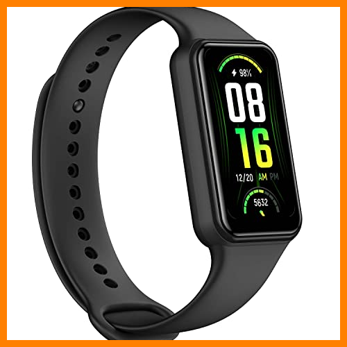 【 Mejor precio en oferta de 】✔️ Amazfit Band 7 Rastreador Actividad Física Pantalla Siempre Activa Alexa Incorporado 18 días Duración de la Batería Monitoreo de Frecuencia Cardíaca y SPO₂ Resistente al Agua 5 ATM 120 Modo Deportivo
