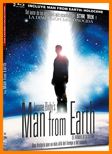 【 Mejor precio en oferta de 】✔️ The Man From Earth (Restaurada)+ The Man From Earth: Holoceneedición Especial 2 Discos [Blu-ray]