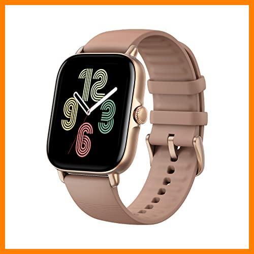 【 Mejor precio en oferta de 】✔️ Amazfit GTS 3 Smartwatch Fitness Monitoreo de Ciclo Femenino con Frecuencia Cardíaca, SpO2 Sueño Estrés Reloj Inteligente con150+ Modos Deportivos GPS 5 ATM a Prueba de Agua Alexa Integrado Rosa