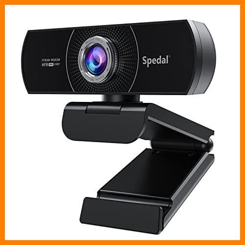 【 Mejor precio en oferta de 】✔️ Spedal Webcam 1080p 60fps Full HD Cámara Web con Micrófono para Escritorio Webcam Portátil para PC Webcam USB para Video Chat y Grabación Compatible con Windows Mac Plug and Play
