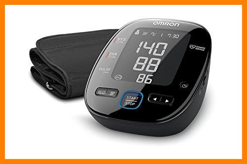 【 Mejor precio en oferta de 】✔️ OMRON HEM7280TE MIT5s Connect - Tensiómetro de brazo, Bluetooth, aplicación OMRON Connect para móviles, indicador de hipertensión