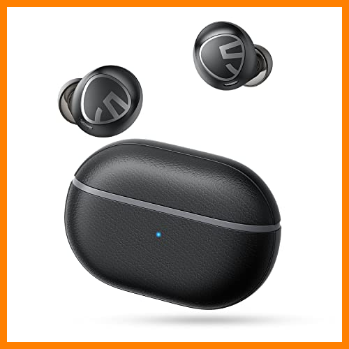 【 Mejor precio en oferta de 】✔️ SoundPEATS Free 2 Classic Auriculares Inalámbricos con 30 Horas de Tiempo de Reproducción Auriculares Bluetooth 5.1 Llamadas Claras Auriculares Inalambricos Deportes, IPX5 Impermeable Control Táctil