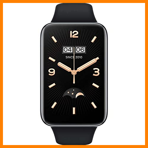 【 Mejor precio en oferta de 】✔️ Mi Band 7 Pro Pulsera de Actividad - Pantalla AMOLED 1.64", Control Frecuencia Cardiaca, Análisis del sueño, +110 Modos Deportivos, GPS, Resistencia al Agua 5ATM, Autonomía hasta 12 días, Color Negro