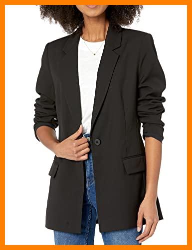 【 Mejor precio en oferta de 】✔️ The Drop Blake Blazer Largo para Mujer, Negro, L