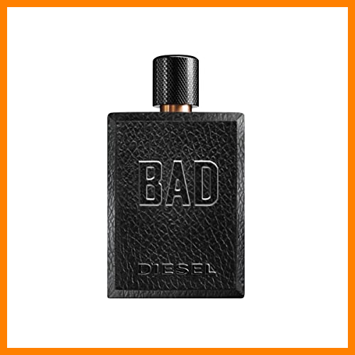 【 Mejor precio en oferta de 】✔️ Bad Eau de Toilette de hombre de Diesel,, Fragancia Fougère acuática, 100 ml vaporizador