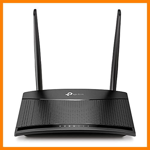 【 Mejor precio en oferta de 】✔️ TP-Link TL-MR100, 4G LTE Router (Cat 4), 3G Router Velocidad hasta 300Mpbs, MicroSim, Ethernet LAN/WAN Port, Antena Desmontable, Plug&Play, multicolor