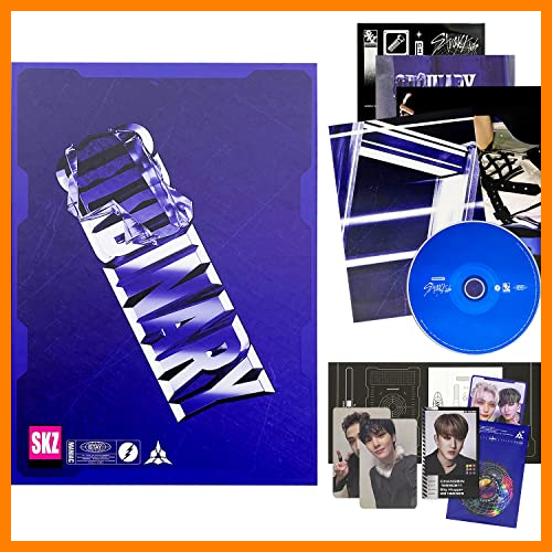 【 Mejor precio en oferta de 】✔️ STRAY KIDS - Mini Album [ODDINARY] (SCANNING Ver.) Package Box + Photobook + CD-R + Lyrics Paper + Photocards + ID Photocard + Mini Poster + Sticker + P.O.B