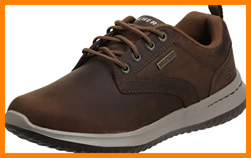 【 Mejor precio en oferta de 】✔️ Skechers Delson Antigo, Zapatos Oxford Hombre, Marrón (Brown CDB), 43 EU