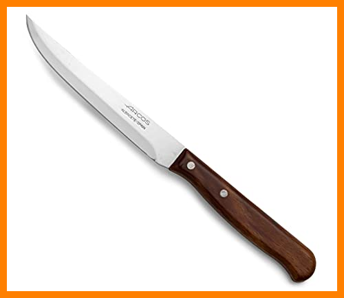 【 Mejor precio en oferta de 】✔️ Arcos Serie Latina, Cuchillo para Verduras, Hoja de 105 mm, Mango Madera