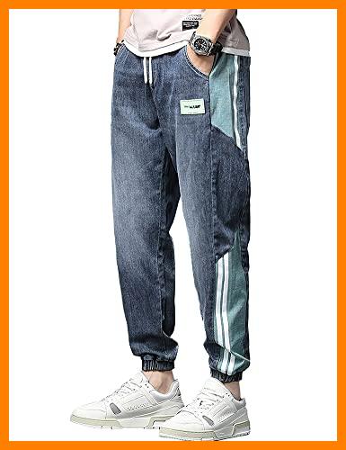 【 Mejor precio en oferta de 】✔️ STARNEAK Vaqueros Joggers Pull On Elástico Jeans para Hombre (2201,L)