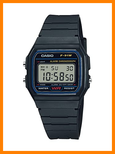 【 Mejor precio en oferta de 】✔️ Casio Reloj Informal F91W-1