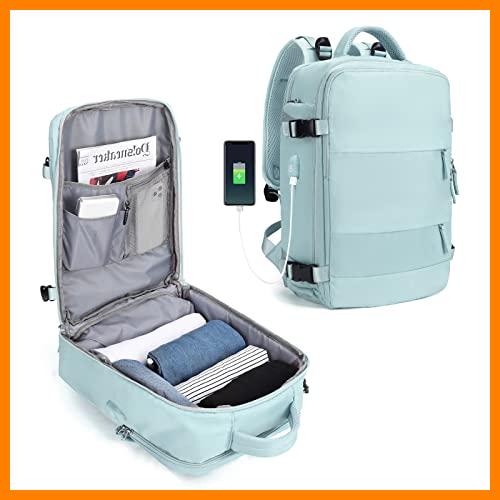 【 Mejor precio en oferta de 】✔️ SZLX mochila de viaje para mujer, mochila de transporte, mochila de senderismo, mochila impermeable para deporte al aire libre, mochila informal para la escuela, bolsa para computadora portátil