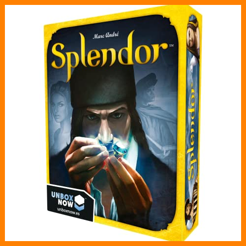 【 Mejor precio en oferta de 】✔️ Unbox Now - Splendor - Juego de Mesa Multilenguaje (incluye Español)