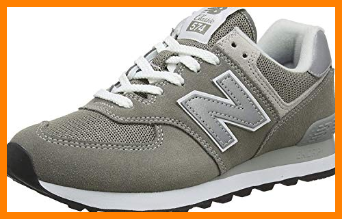 【 Mejor precio en oferta de 】✔️ New Balance 574v2, Sneaker Mujer, Grey White, 37 EU