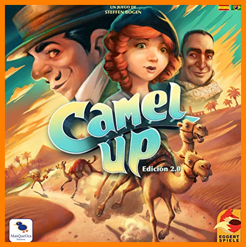【 Mejor precio en oferta de 】✔️ MasQueOca Ediciones Camel Up 2.0 Español y Portugues